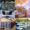 Biblomodel Cantilever Shelving- Steel Library Shelving- Library Shelving