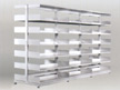 Biblomodel Cantilever Shelving, Library Shelving