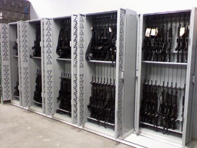 Side to Side Weapon Storage Systems